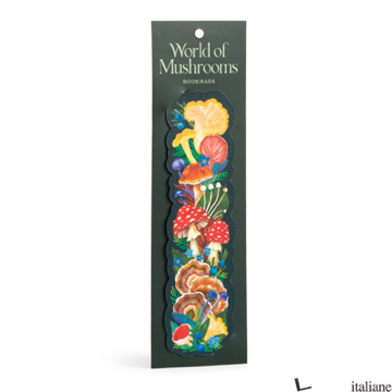 World of Mushrooms Paper Bookmark