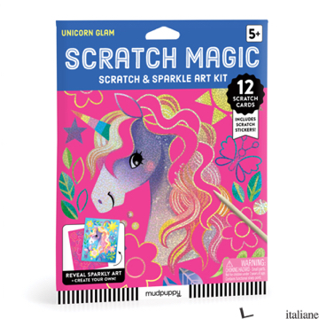 Unicorn Glam Scratch & Sparkle Art Activity Kit