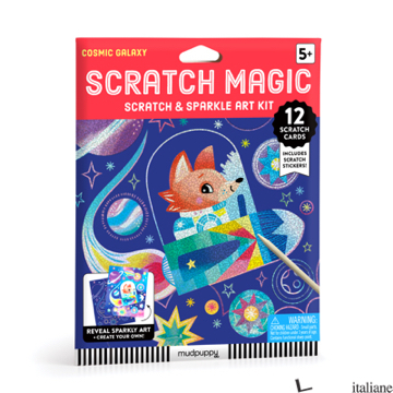 Cosmic Galaxy Scratch & Sparkle Art Activity Kit