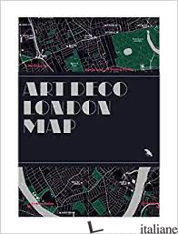 Art Deco London Map