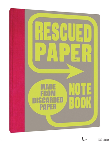 Rescued Paper Notebook, hardcover