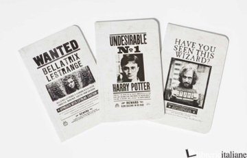 Harry Potter: Wanted Posters Pocket Notebook Collection (Set Of 3)