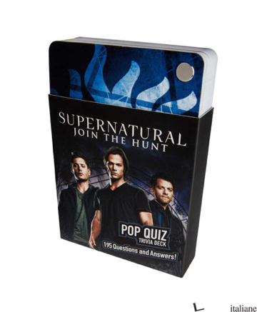 Supernatural Pop Quiz Trivia Deck