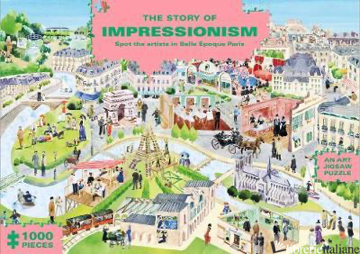 Story of Impressionism (1000-piece Art History Jigsaw Puzzle)