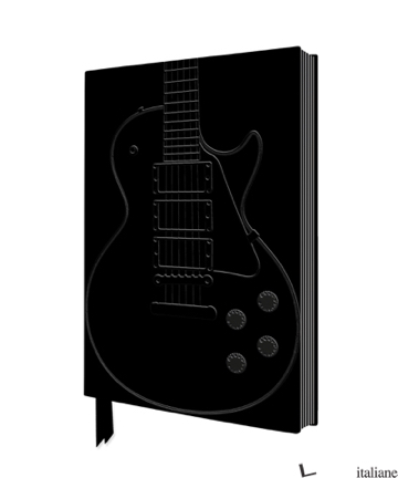 Black Gibson Guitar Artisan Art Notebook (Flame Tree Journals)