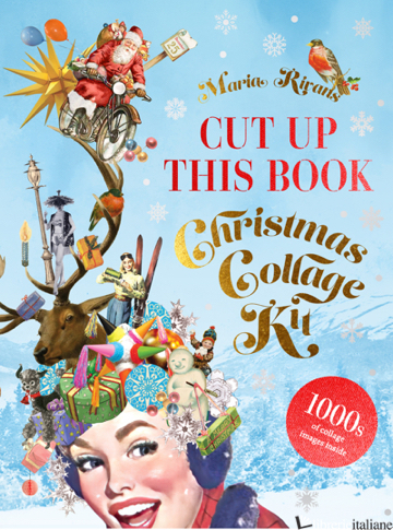 Christmas Collage Kit Cut Up This Book