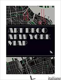 Art Deco New York Map