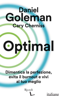 OPTIMAL. DIMENTICA LA PERFEZIONE, EVITA IL BURNOUT E VIVI AL TUO MEGLIO