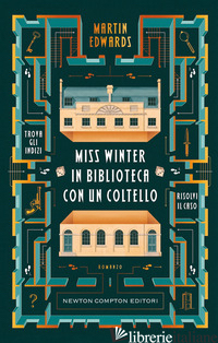 MISS WINTER IN BIBLIOTECA CON UN COLTELLO