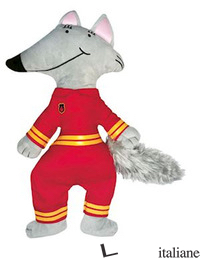 FIAMMETTA: PELUCHE. FOX BAFFI D'ACCIAIO. CON GIOCATTOLO MORBIDO