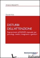 DISTURBI DELL'ATTENZIONE