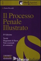 PROCESSO PENALE ILLUSTRATO. TAVOLE, DIAGRAMMI DI FLUSSO, NOTE ESSENZIALI DI COMM