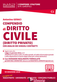 COMPENDIO DI DIRITTO CIVILE (DIRITTO PRIVATO) CON ANALISI DEI SINGOLI CONTRATTI.