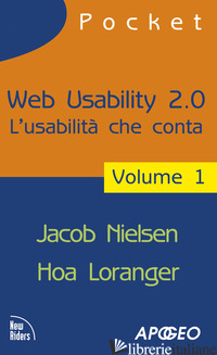 WEB USABILITY 2.0. L'USABILITA' CHE CONTA. VOL. 1