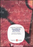 EQUILIBRIO PERFETTO. LE GRANDI EQUAZIONI DELLA SCIENZA MODERNA