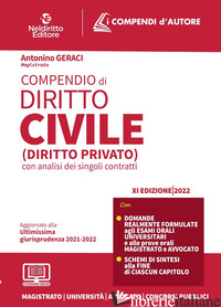 COMPENDIO DI DIRITTO CIVILE (DIRITTO PRIVATO) CON ANALISI DEI SINGOLI CONTRATTI
