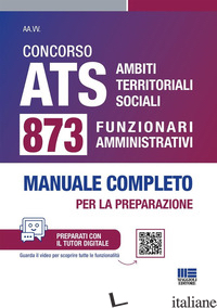 CONCORSO ATS AMBITI TERRITORIALI SOCIALI. 873 FUNZIONARI AMMINISTRATIVI CONFORME
