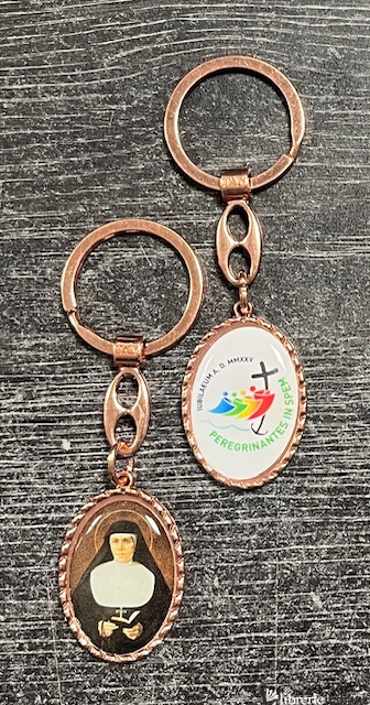 MAZZARELLO GIUBILEO - PORTACHIAVE DOPPIO CON LOGO