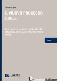 NUOVO PROCESSO CIVILE (IL)