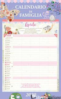 CASA MIA. CALENDARIO DI FAMIGLIA 2020