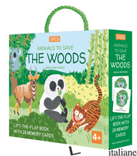 WOODS. ANIMALS TO SAVE. EDIZ. A COLORI. CON 28 MEMORY CARDS (THE)