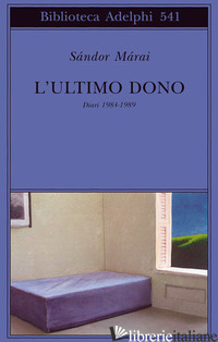 ULTIMO DONO. DIARI 1984-1989 (L')
