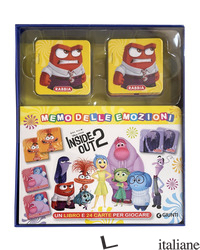 MEMO DELLE EMOZIONI. INSIDE OUT 2. EDIZ. A COLORI. CON 24 CARTE MEMORY