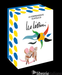 SORPRENDENTE SCATOLA DI LEO LIONNI. EDIZ. A COLORI. CON 5 CARTOLINE. CON GIOCO: 