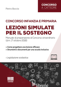CONCORSO INFANZIA E PRIMARIA. LEZIONI SIMULATE PER IL SOSTEGNO