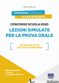 CONCORSO SCUOLA 2020. LEZIONI SIMULATE PER LA PROVA ORALE