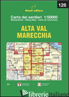 ALTA VAL MARECCHIA. CARTA DEI SENTIERI 1:50.000 EDIZ. MULTILINGUE