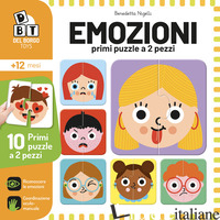 EMOZIONI. PRIMI PUZZLE A 2 PEZZI. EDIZ. A COLORI