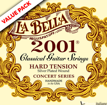 MUTA COMPLETA CLASSICA 2001 MEDIUM TENSION SILVER PLATED 