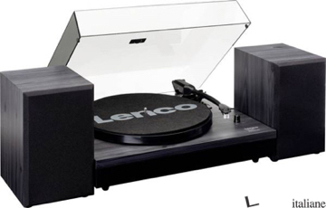 Giradischi( Ls-300 Black) Con Diffusori Acustici Inclusi, Bluetooth Traz, Cinghi 
