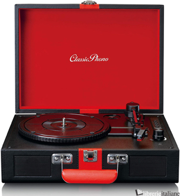 GIRADISCHI CLASSIC PHONO BLACK (TT-110BR) 