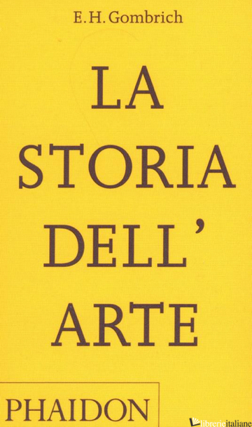 Copertina del libro STORIA DELL'ARTE (LA)
