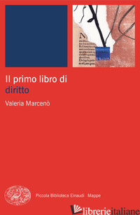 Copertina del libro PRIMO LIBRO DI DIRITTO (IL)
