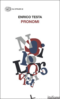 Copertina del libro PRONOMI