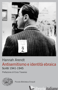 Copertina del libro ANTISEMITISMO E IDENTITA' EBRAICA. SCRITTI 1941-1945