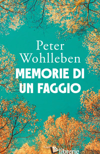 Copertina del libro MEMORIE DI UN FAGGIO
