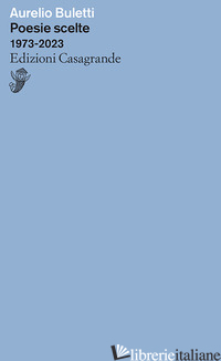 Copertina del libro POESIE SCELTE 1973-2023
